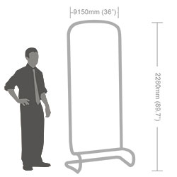 Flat Fabric Banner Stand-6