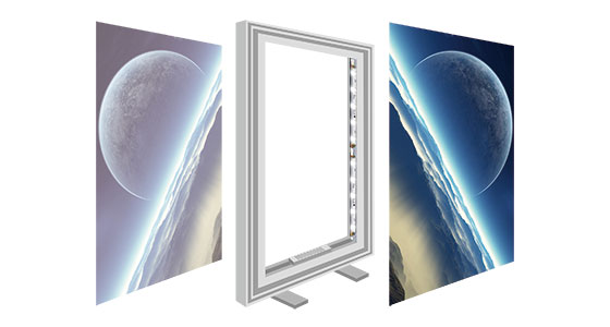 Fabric Frame Display-3