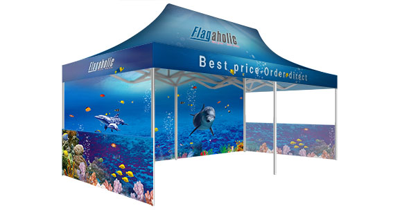 Printed Marquee with Side Walls-2